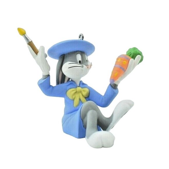 Hallmark Keepsake Ornament Bugs Bunny Looney Tunes 1995 Easter Collection - Picture 2 of 10